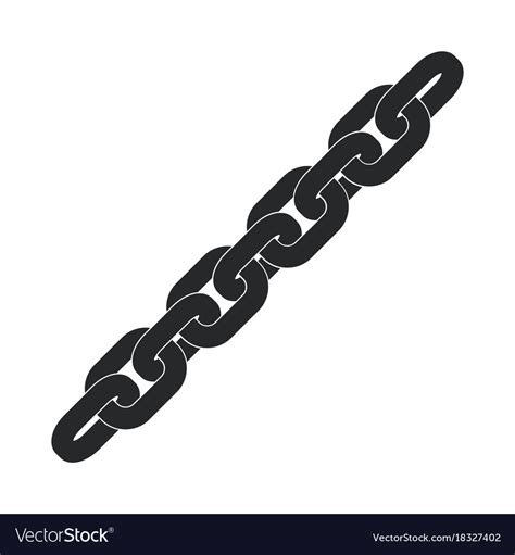 chain links vector.